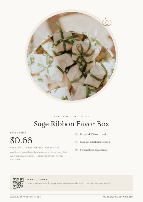 Wedding Season — Featured Product page