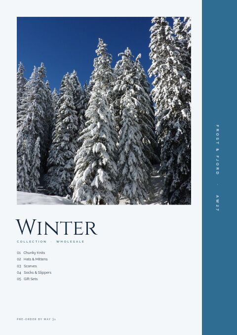 Winter Collection — Cover · band page