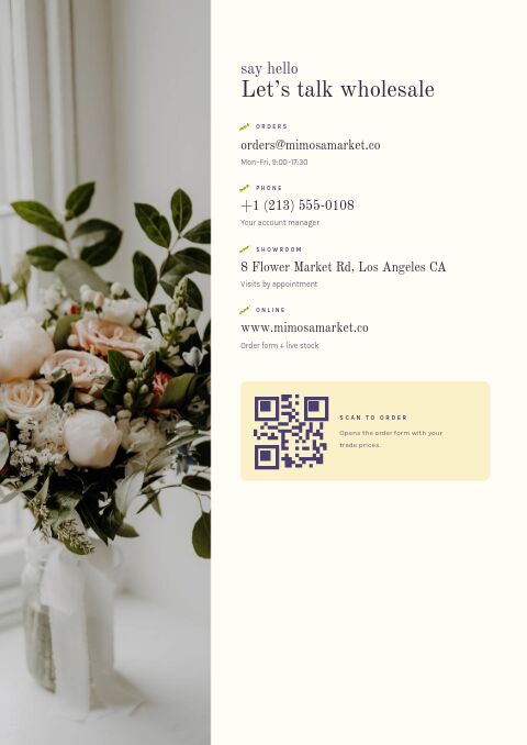 Women’s Day 8 March — Contact / Info page