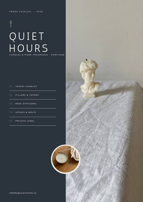 Candles & Home Fragrance — Cover · split page