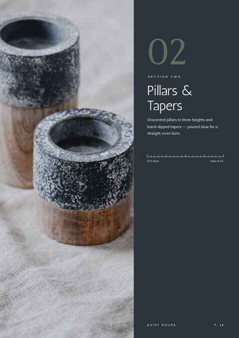 Candles & Home Fragrance — Collection Divider page