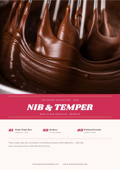 Chocolate & Confectionery — Cover · band page
