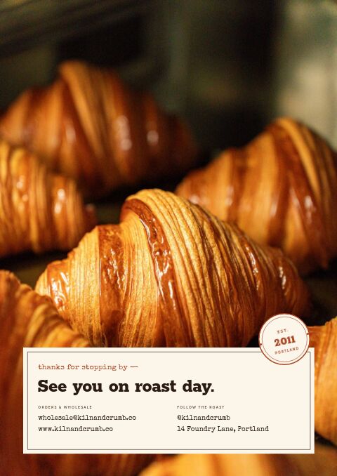 Coffee & Bakery — Back Cover page