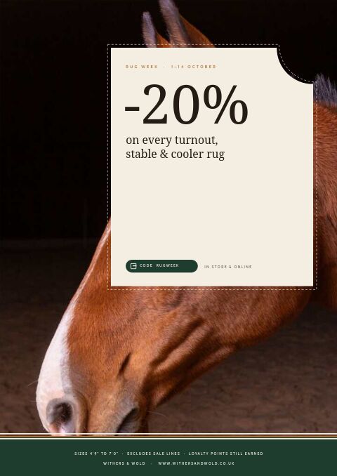 Equestrian & Country — Promo / Sale page