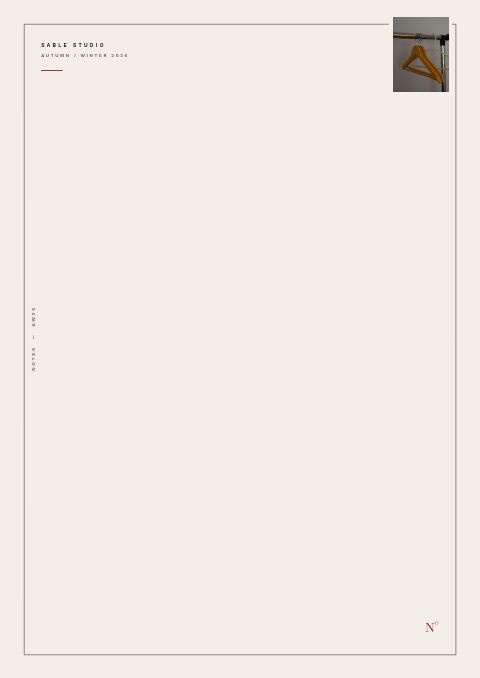 Fashion & Apparel — Framed Blank page