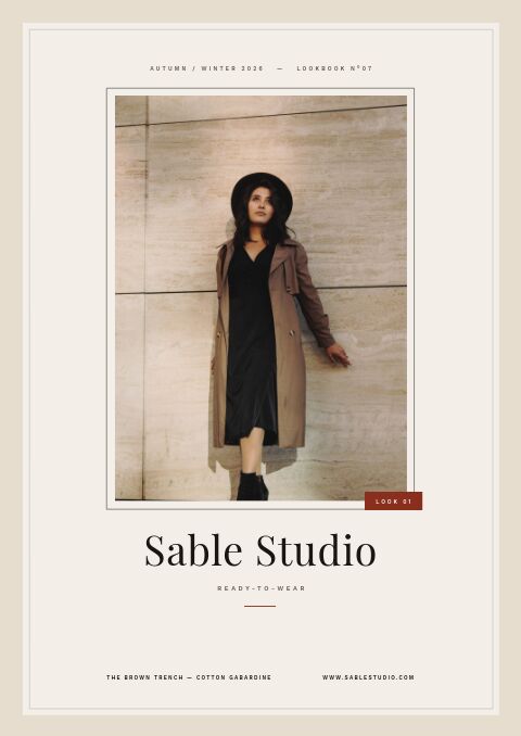 Fashion & Apparel — Cover · framed page