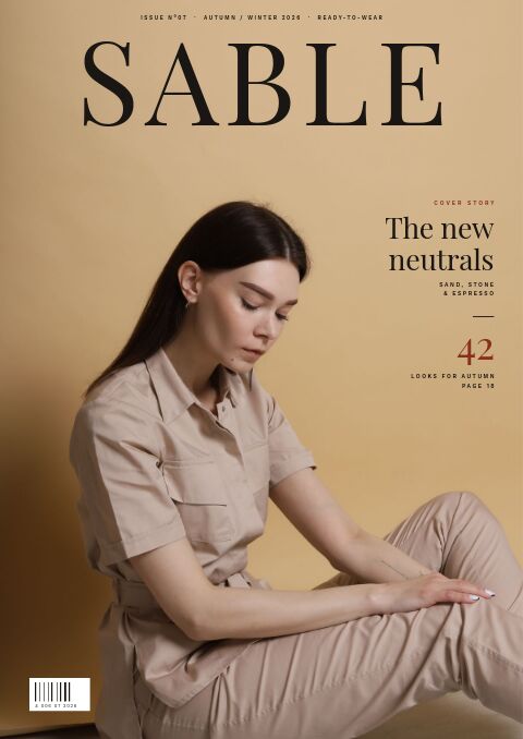 Fashion & Apparel — Cover · magazine page