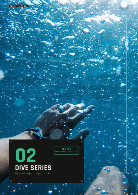Field & Dive Watches — Collection Divider page