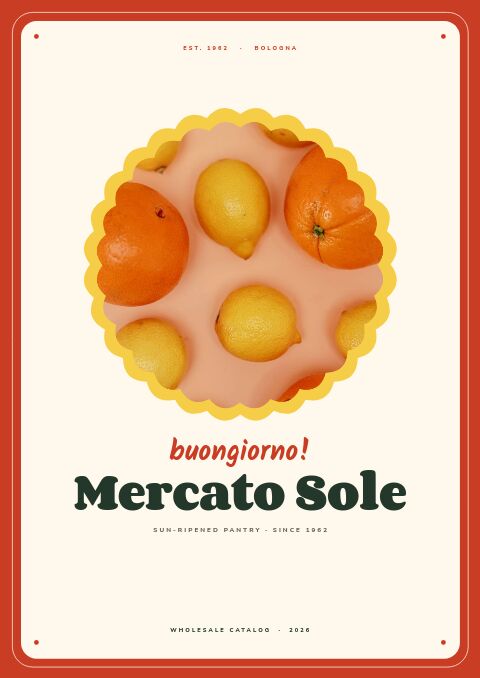 Food & Beverage — Cover · framed page