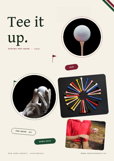 Golf & Club — Cover · sticker page