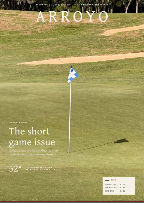 Golf & Club — Cover · magazine page