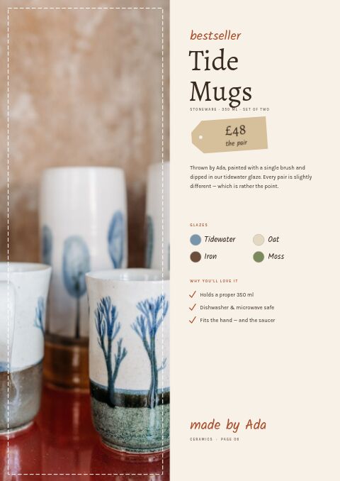 Handmade & Craft — Featured Product page