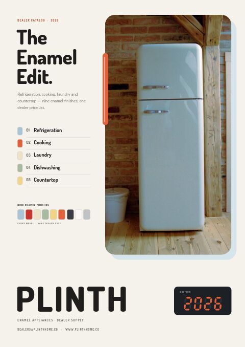 Appliances Premium catalog template cover