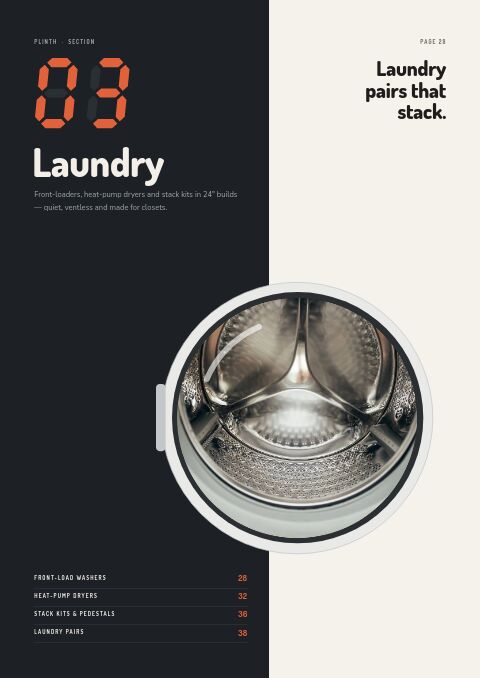 Appliances Premium — Collection Divider page