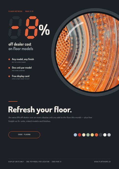 Appliances Premium — Promo / Sale page