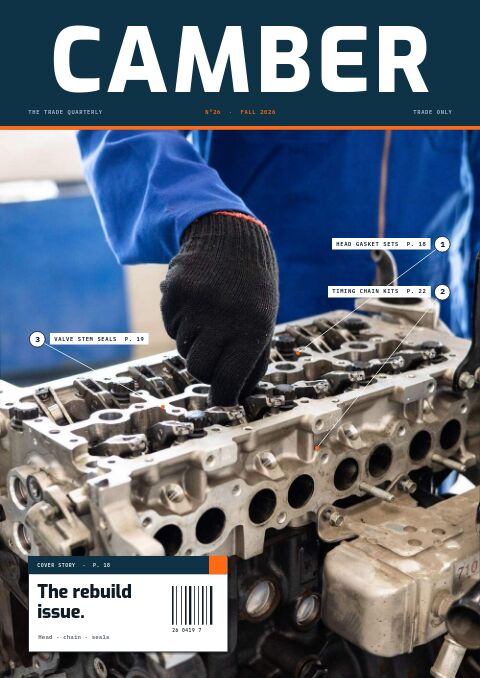 Automotive Parts Premium — Cover · magazine page
