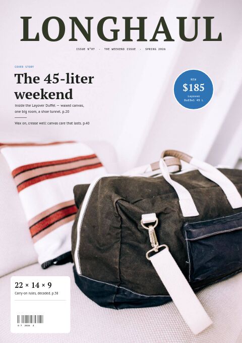 Bags & Luggage Premium — Cover · magazine page