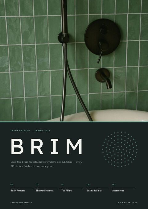 Bathroom Fixtures Premium — Cover · band page