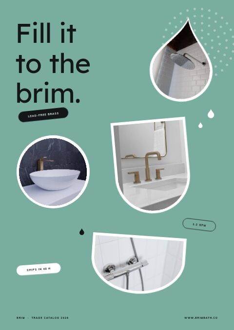 Bathroom Fixtures Premium — Cover · sticker page