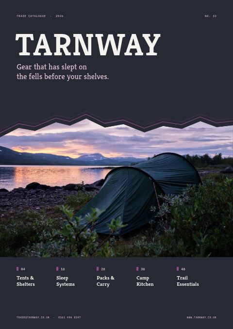 Camping & Hiking Premium — Cover · band page