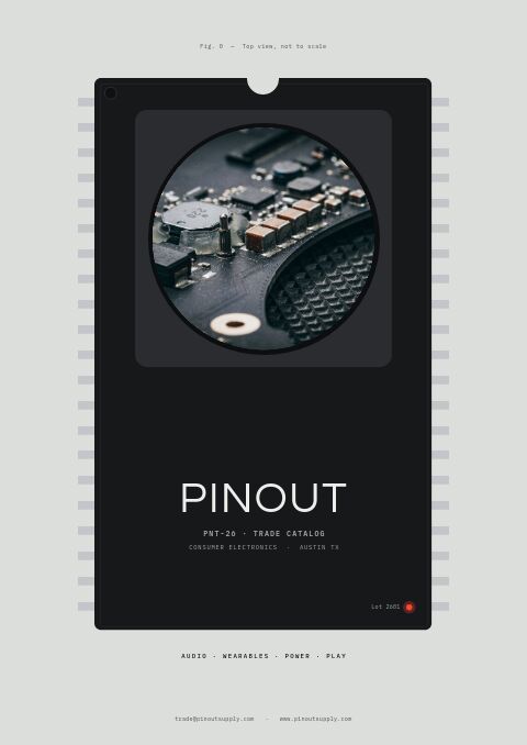 Electronics Premium — Cover · framed page