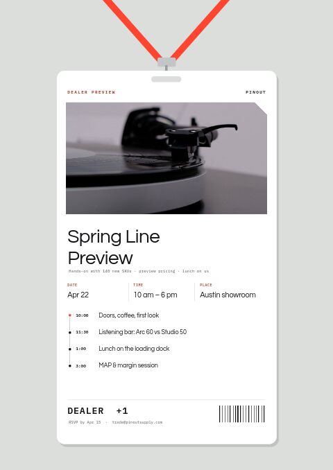 Electronics Premium — Event / Launch page