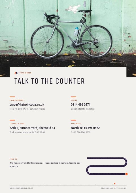 Cycling Premium — Contact / Info page