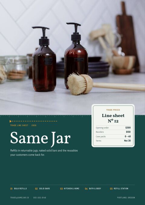 Eco-Friendly Products Premium — Cover · band page
