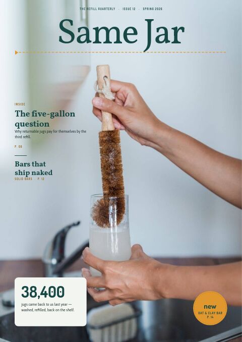 Eco-Friendly Products Premium — Cover · magazine page