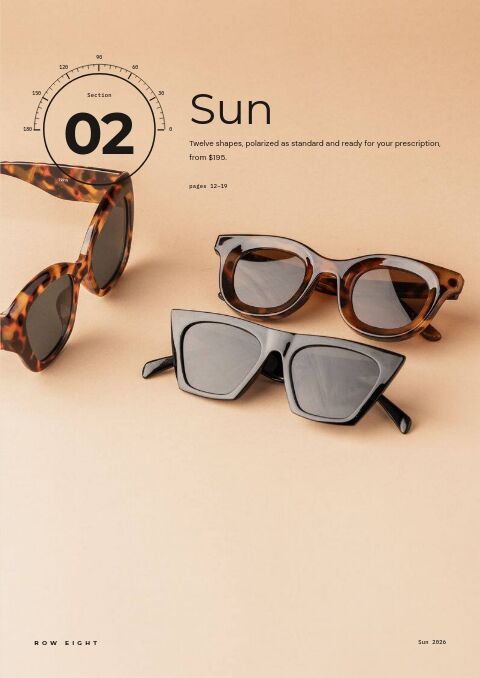 Eyewear Premium — Collection Divider page