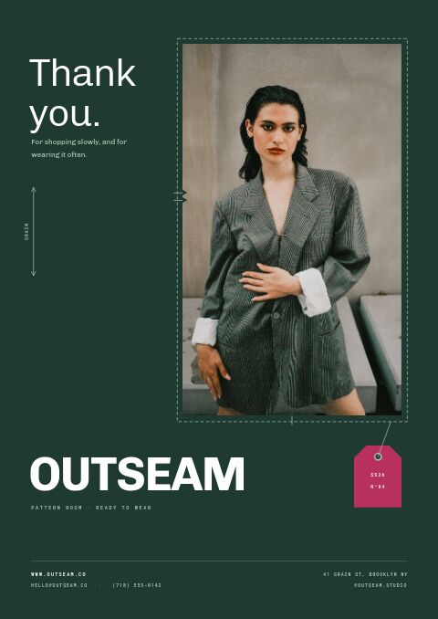 Fashion Premium — Back Cover page