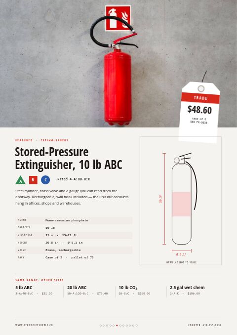Fire Protection Premium — Featured Product page