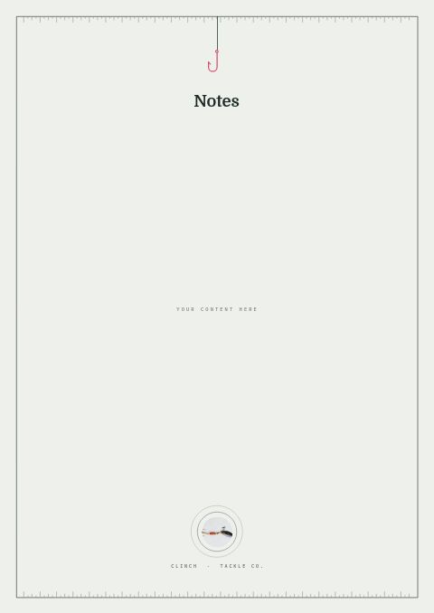 Fishing Premium — Framed Blank page
