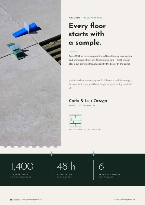 Flooring & Tile Premium — Welcome / About page