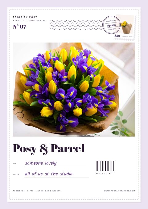 Flowers & Gifts Premium — Cover · framed page