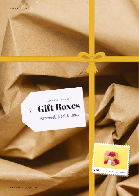 Flowers & Gifts Premium — Collection Divider page