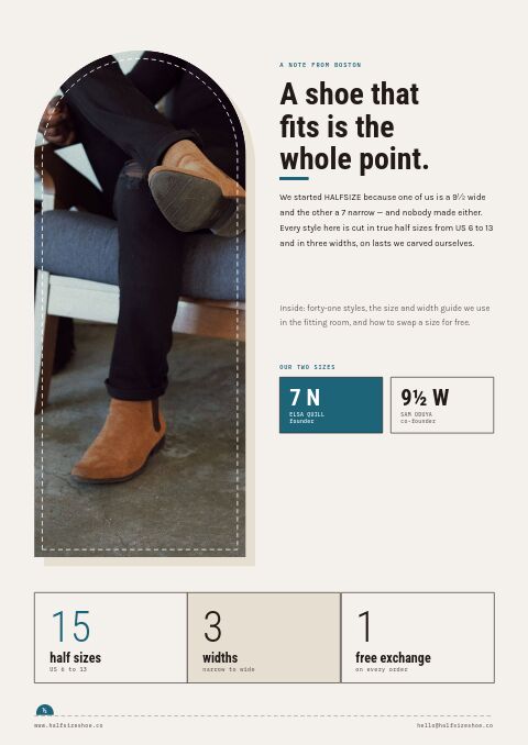Footwear Premium — Welcome / About page