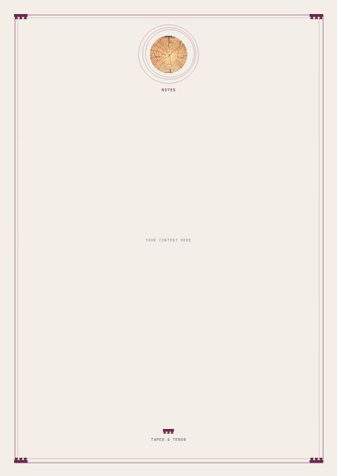 Furniture Premium — Framed Blank page