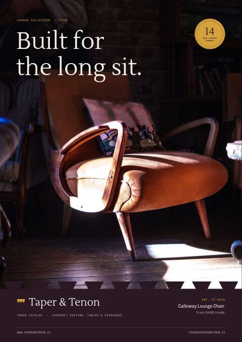 Furniture Premium — Cover · poster page