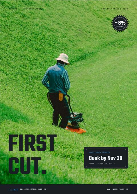 Garden Equipment Premium — Cover · poster page