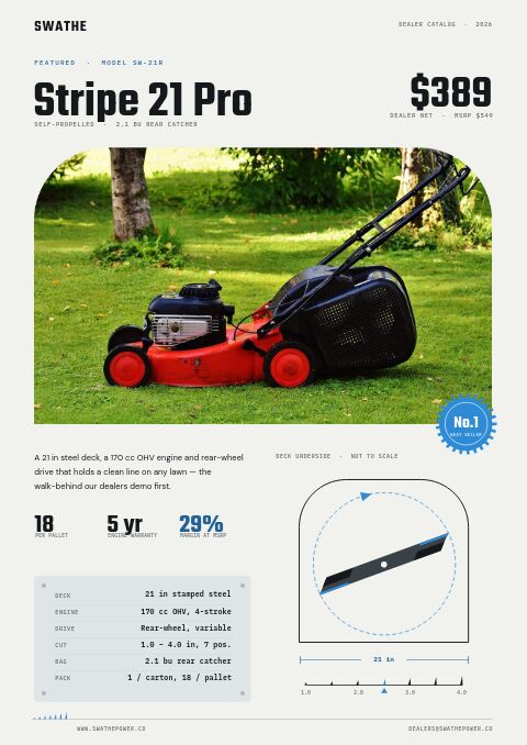 Garden Equipment Premium — Featured Product page