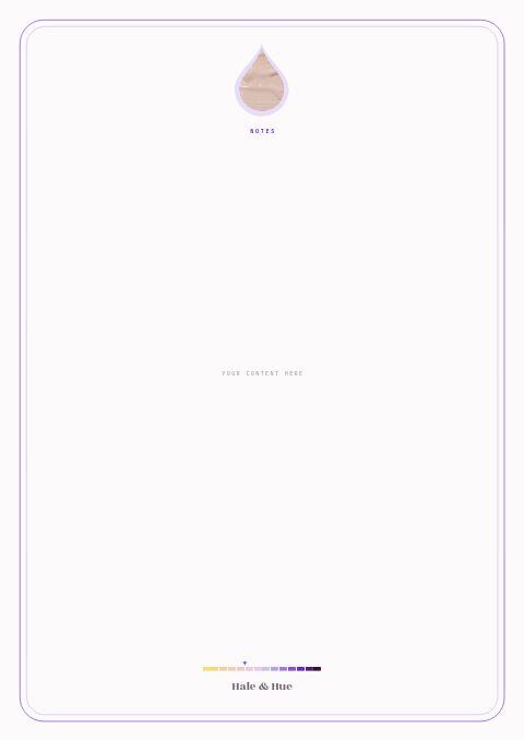 Health & Beauty Premium — Framed Blank page