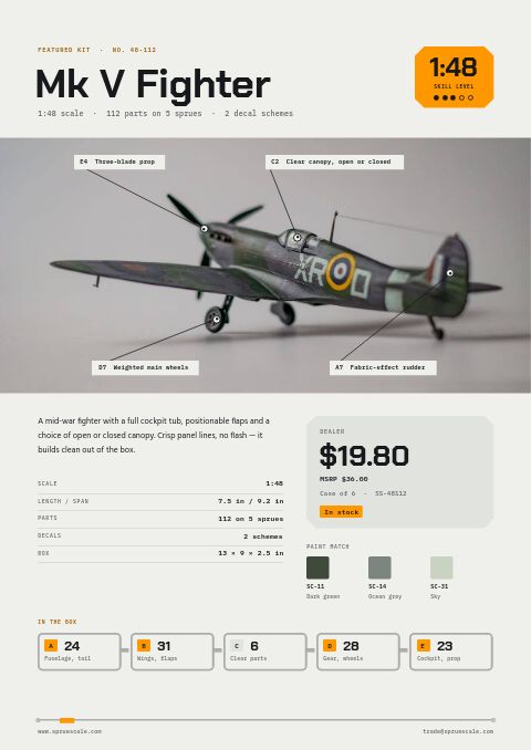 Hobby & Collectibles Premium — Featured Product page