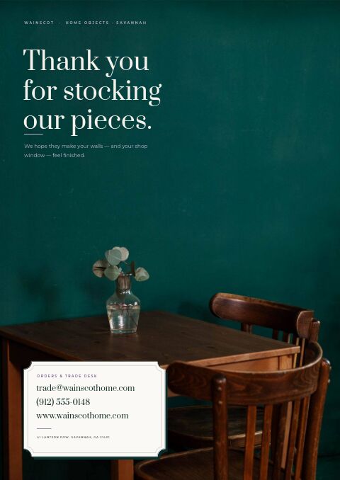 Home Decor Premium — Back Cover page