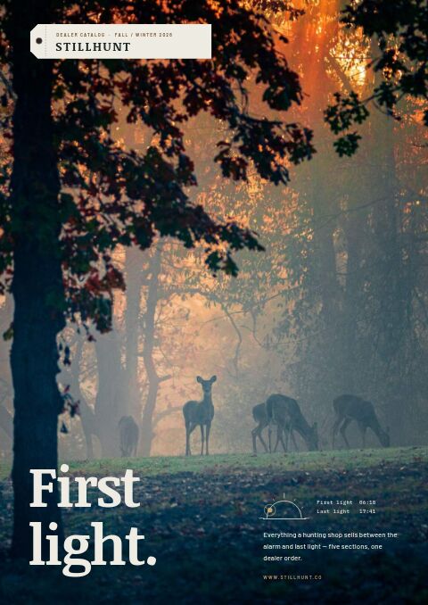 Hunting Premium — Cover · poster page