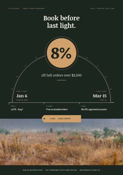 Hunting Premium — Promo / Sale page