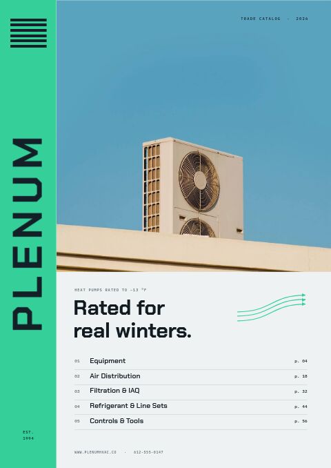 HVAC Supplies Premium — Cover · band page