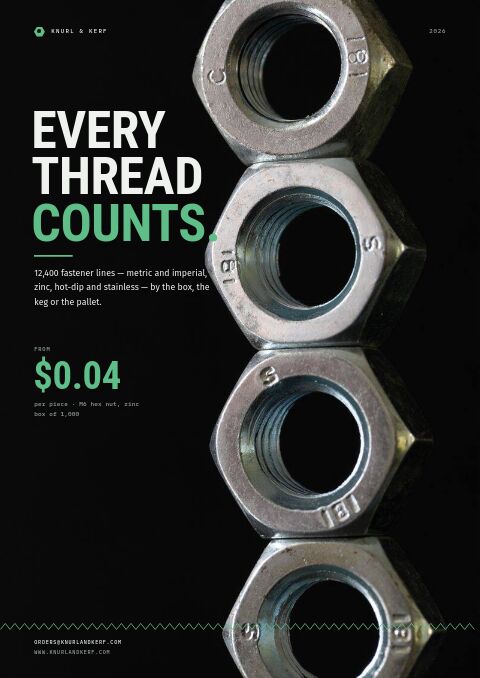 Industrial Supplies Premium — Cover · poster page