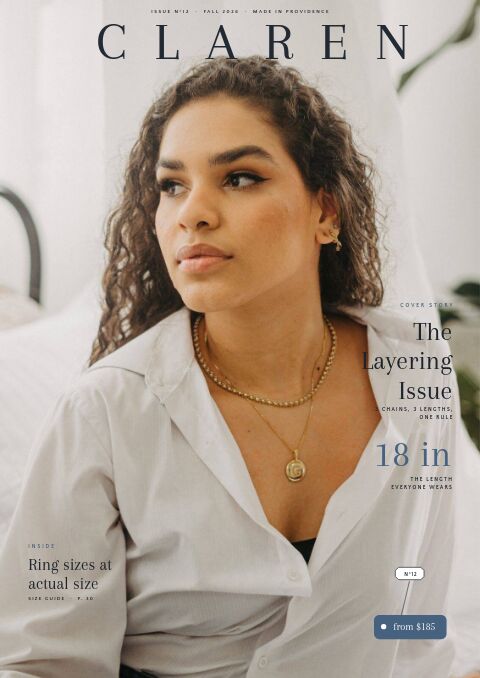 Jewelry Premium — Cover · magazine page