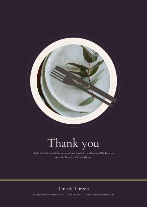Kitchen & Dining Premium — Back Cover page